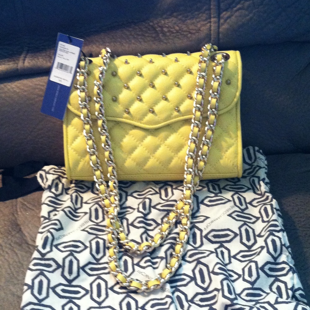 Rebecca Minkoff Quilted mini affair with studs